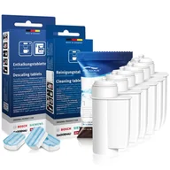 Akcesoria i części do ekspresów do kawy - Zestaw Bosch, Filtr Aqualogis AL-Inte 6szt, Tabletki Odkamieniające SIEMENS TZ80002, Tabletki Czyszczęce Siemens TZ80001 - miniaturka - grafika 1