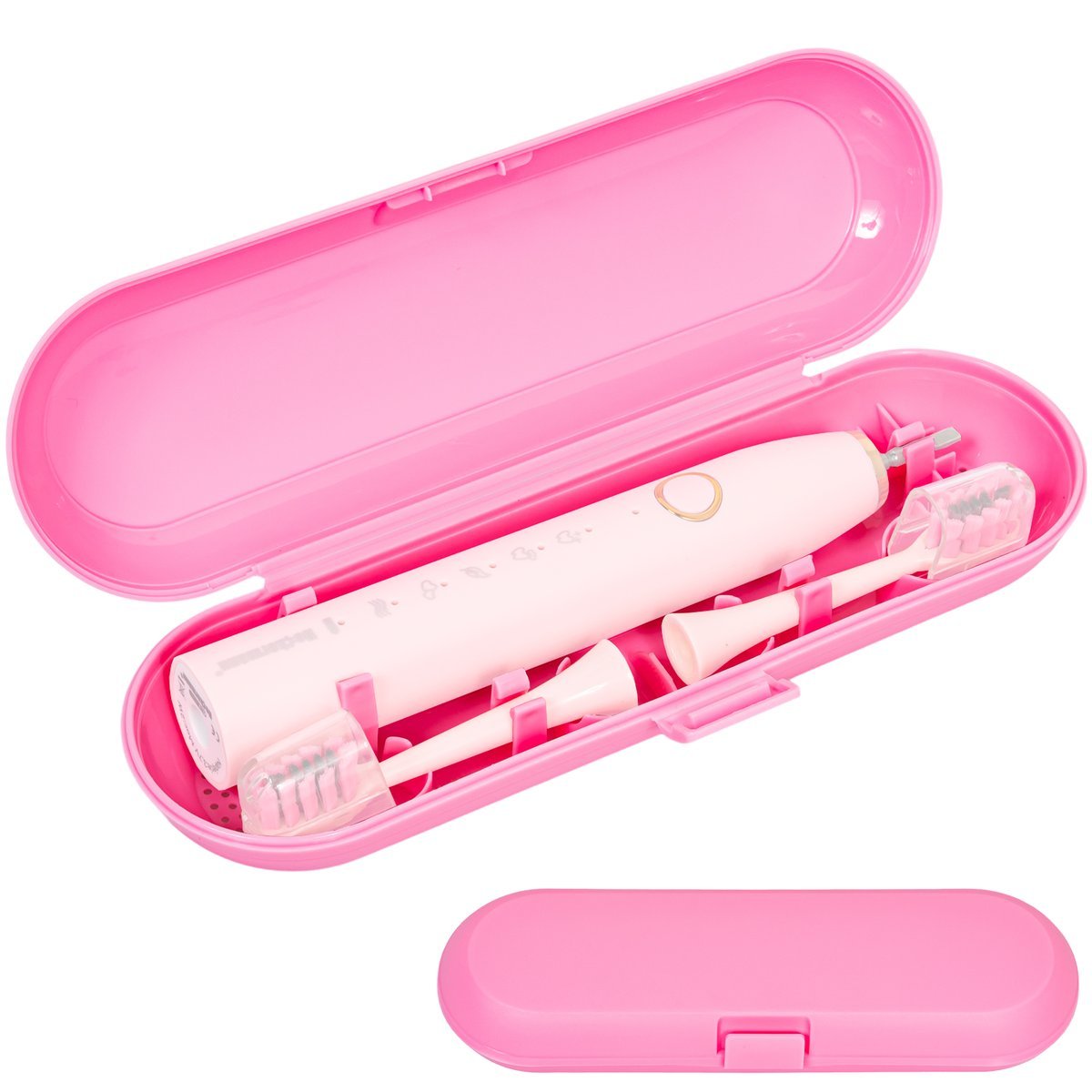 ETUI NA SZCZOTECZKĘ DO ZĘBÓW HECKERMANN RÓŻOWE