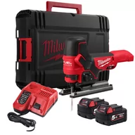 Wyrzynarki - Milwaukee M18 FBJS-502X akumulatorowa wyrzynarka 18V 2x5,0Ah Li-Ion w walizce 4933464800 - miniaturka - grafika 1