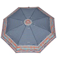 Parasole - Automatyczna parasolka damska Labirynt na szrym, 100 cm Wiatroodporna - miniaturka - grafika 1