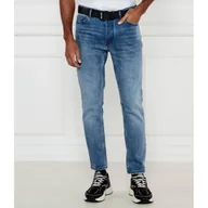 Spodnie męskie - HUGO Jeansy 634 Tapered fit - miniaturka - grafika 1