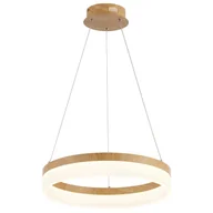 Lampy sufitowe - Reality Lampa wisząca LED Cornelia 24W 4000K 1920lm brązowa - miniaturka - grafika 1