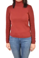 Swetry damskie - WRANGLER TURTLE NECK SWETER GOLF DAMSKI - miniaturka - grafika 1
