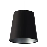 Lampy sufitowe - Czarno-srebrna lampa wisząca stożek nad stół - S404 G5-S10 - miniaturka - grafika 1