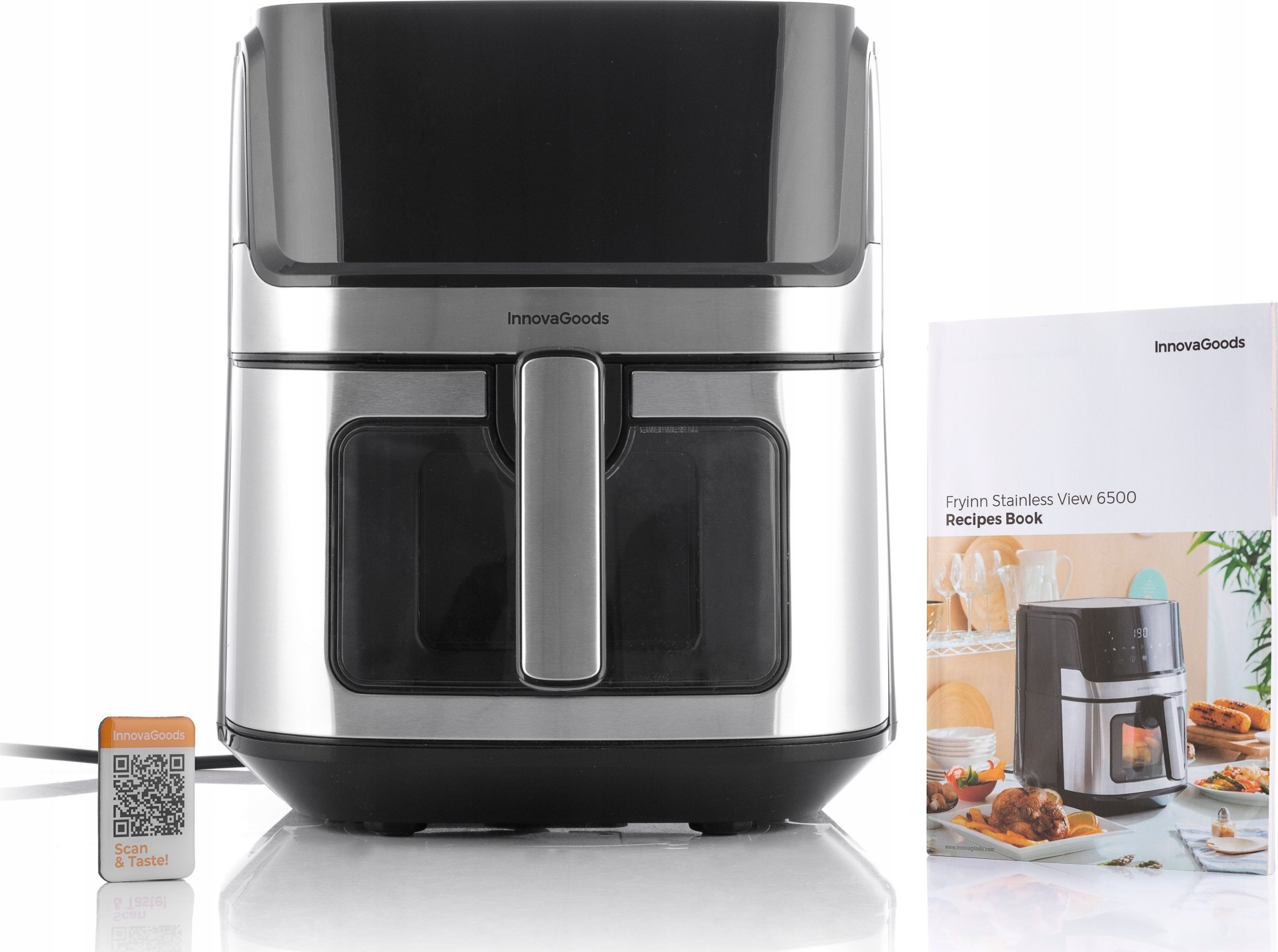 Frytkownica beztłuszczowa InnovaGoods Frytkownica Bezolejowa InnovaGoods Airfryer 1700 W 6,5 L