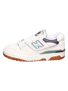 New Balance Skórzane sneakersy "550" w kolorze białym - Trampki damskie - miniaturka - grafika 1