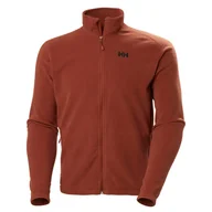 Bluzy męskie - Męski Polar HELLY HANSEN DAYBREAKER FLEECE JACKET 51598_301 – Pomarańczowy - miniaturka - grafika 1