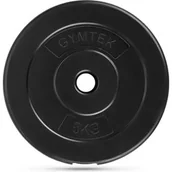 Obciążenia - Obciążenie kompozytowe Logo 5kg 29mm Gymtek - miniaturka - grafika 1
