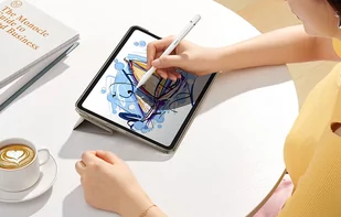 Aktywny rysik Baseus Smooth Writing Series z ładowaniem bezprzewodowym, USB-C (Biały) - Pozostałe akcesoria do telefonów - miniaturka - grafika 3