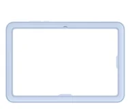 Etui do tabletów - Samsung Etui Frame Cover do Tab S11 niebieskie EF-JX730CLEGWW - miniaturka - grafika 1