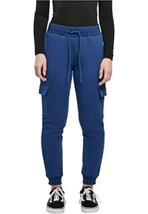 Urban Classics Damskie spodnie cargo, Spaceblue, 3XL - Spodnie damskie - miniaturka - grafika 1
