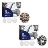 Glukometry i akcesoria dla diabetyków - Okrągłe plastry ochronne na sensor CGM do monitorowania glikemii CureTape Sensor Patches Circle ART, 25 szt. - różne wzory - miniaturka - grafika 1