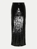 Spódnice - ONLY Spódnica maxi Mary 15337139 Czarny Regular Fit - miniaturka - grafika 1