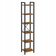 Regały - Regał słupek Retro Loft Metal industrial Półka na książki - miniaturka - grafika 1