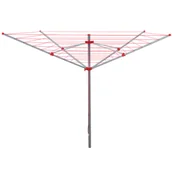 Suszarki na ubrania - Suszarka ogrodowa Garden 5000 czerwona - miniaturka - grafika 1