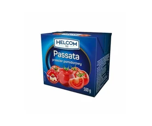 Przecier pomidorowy passata HELCOM 500g 1 szt. - Koncentraty warzywne, przeciery - miniaturka - grafika 1