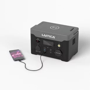 Agregat prądotwórczy Bank energii POWERBOX 600W PREMIUM mobilna stacja zasilania - Agregaty prądotwórcze - miniaturka - grafika 1