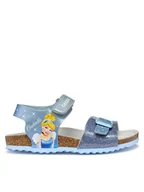 Buty dla dziewczynek - Geox Sandały J Adriel J558MG 0NFKC C0397 D Niebieski - miniaturka - grafika 1