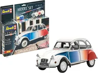 Kolekcjonerskie modele pojazdów - Revell Model Set Citroën 2 CV Cocorico (z farbami) 67653 - miniaturka - grafika 1