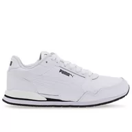 Buty sportowe męskie - Buty Puma ST Runner V3 L 38485501 - białe - miniaturka - grafika 1