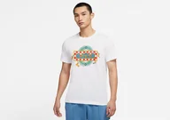 Koszulki męskie - Nike Lebron Dri-Fit Crown Tee White - miniaturka - grafika 1