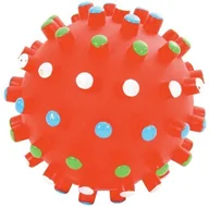 Zabawki dla psów - Zolux Zabawka winylowa piłka z wypustkami 9cm [480783] MS_11370 - miniaturka - grafika 1