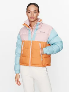 Columbia Kurtka zimowa Pike Lake™ II Cropped Jacket Pomarańczowy Regular Fit - Odzież trekkingowa damska - miniaturka - grafika 1