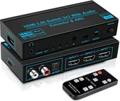 Kable - Switch Hdmi 2.0 3X1 Ekstraktor Spdif Hdcp 2.2 Hdr - miniaturka - grafika 1
