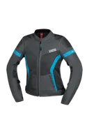 Odzież motocyklowa - Damska Kurtka Motocyklowa iXS Sport Trigonis-Air Szary/Turkusowy3XL - miniaturka - grafika 1