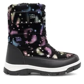 Buty dla dziewczynek - Botki Nelli Blu CM230220-10 Czarny - miniaturka - grafika 1