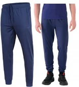 Dresy męskie - 4F MÄSKIE SPODNIE TRENINGOWE SPORTOWE ZAMKI / rozm XL - miniaturka - grafika 1