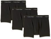 Spodenki damskie - Calvin Klein 3p Trunk Bokserki (szorty) Mężczyźni , Black W. Black Wb , S - miniaturka - grafika 1