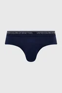 Majtki damskie - United Colors of Benetton Slipy męskie kolor granatowy - miniaturka - grafika 1