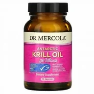 Witaminy i minerały - Dr. Mercola Antarctic Krill Oil for Women Suplement diety 90 kaps. - miniaturka - grafika 1