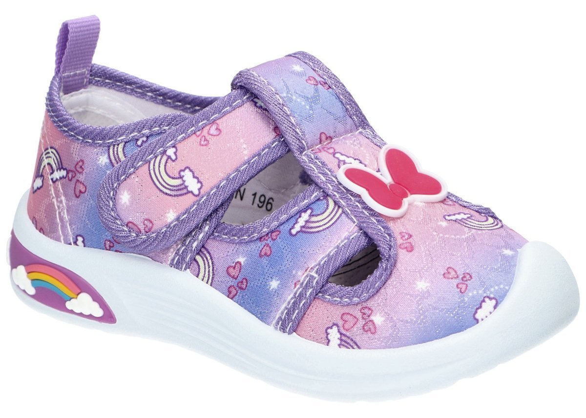 AMERICAN CLUB TEN196 SANDAŁKI KAPCIE TRAMPKI DZIECIĘCE WKŁADKA SKÓRZANA LP 23