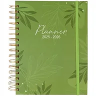Planery - Planer A5 Grafix zielony - miniaturka - grafika 1