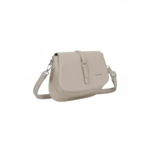 Praktyczna Listonoszka Torebka Damska na Ramię LUIGISANTO 6711 Beige/Taupe - Torebki damskie Praktyczna Listonoszka Torebka Damska na Ramię LUIGISANTO 6711 Beige/Taupe - Torebki damskie - miniaturka - grafika 1