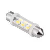 Żarówki samochodowe - Teesa Zarówka samochodowa LED 12V 10 40 6xSMD Sv8.5 biała 2 - miniaturka - grafika 1