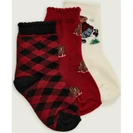 Skarpetki dla dzieci - POLO RALPH LAUREN Skarpety 3-pack - miniaturka - grafika 1