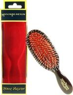 Szczotki i furminatory - Mason Pearson - Pocket Bristle & Nylon BN4 - szczotka z naturalnego włosia połączonego z nylonem, mała - miniaturka - grafika 1
