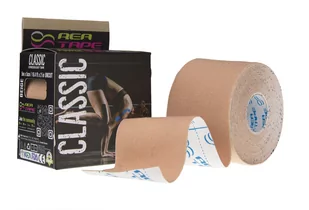REA TAPE REA TAPE CLASSIC BEŻ Zakupy dla domu i biura! CLASSIC BEŻ - Pozostały sprzęt i akcesoria do ćwiczeń - miniaturka - grafika 1