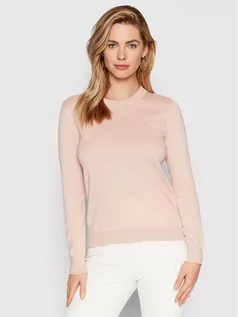 Swetry damskie - Calvin Klein Sweter Essential K20K203695 Różowy Regular Fit - grafika 1