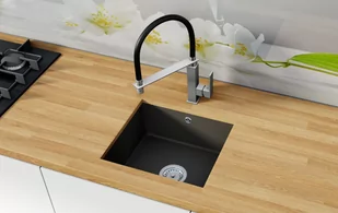 Exclusive Of Style / Novis Podblatowy Beton Ciemny - Zlewozmywaki - miniaturka - grafika 1