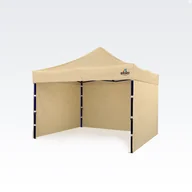 Pawilony ogrodowe - BRIMO Pawilon 3x3m - plus 3 ściany - Beżowy - miniaturka - grafika 1