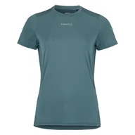 Koszulki i topy damskie - Damska Koszulka z krótkim rękawem CRAFT ADV ESSENCE SS TEE 2 W 1914798-387000 – Niebieski - miniaturka - grafika 1