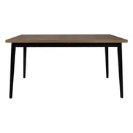 Stoły - Femix STÓŁ NR 27 LAMINAT BERGEN PROSTOKĄT NOGI OKRĄGŁE FEM_083 - miniaturka - grafika 1