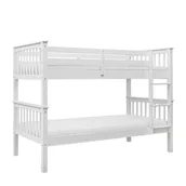 Łóżka dla dzieci i młodzieży - Łóżko piętrowe Collet Duo Szczeblinka - 90x200 cm - miniaturka - grafika 1