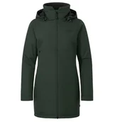 Płaszcze damskie - Płaszcz damski Vaude Limford Coat II zimowa parka zielone-L - miniaturka - grafika 1