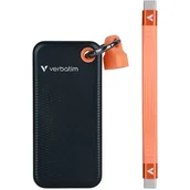 Dyski SSD - Verbatim Pocket SSD 1TB Black/Orange 32193 - miniaturka - grafika 1
