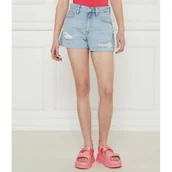 Spodenki damskie - Tommy Jeans Jeansowe szorty HOT| Regular Fit - miniaturka - grafika 1